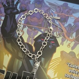 James Avery Silver Bracelet With Retired Charm